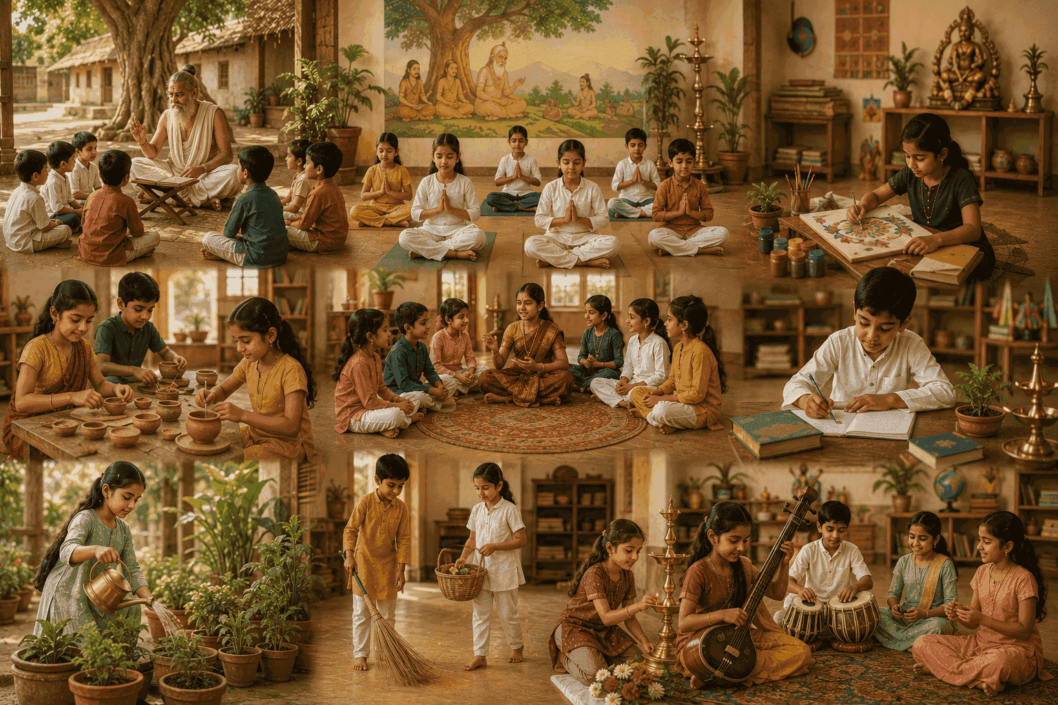 Ancient Bharath Culture